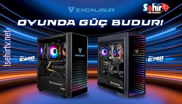 Exalibur E650 ve E750 oyun bilgisayarları binlerce konfigürasyon seçeneği sunuyor