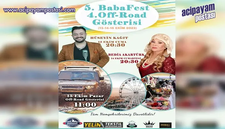 Babadağ Festivaline
                    geri sayım!