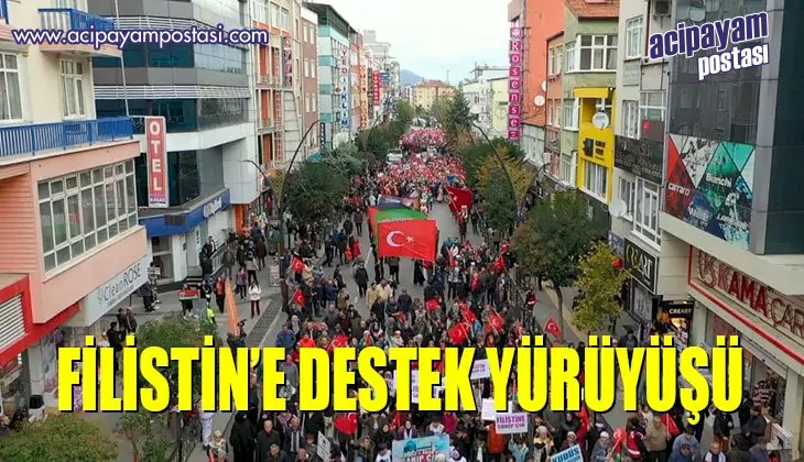 Isparta’da
                    Filistin’e destek
                    yürüyüşü